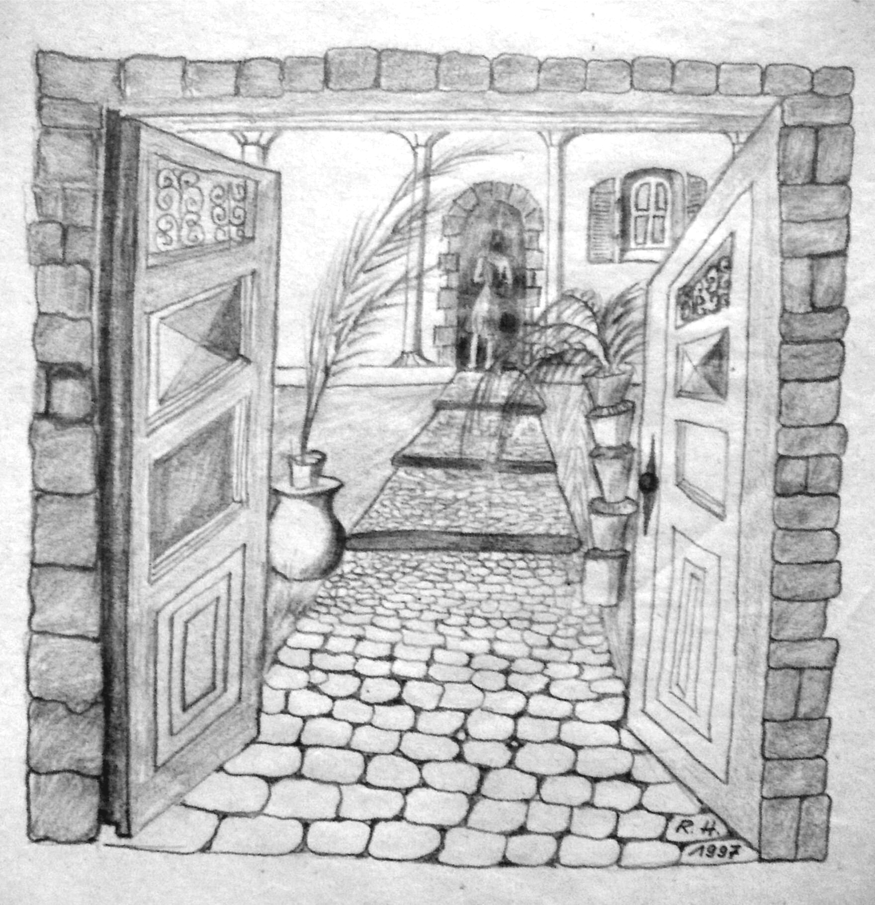 Mallorca - Innenhof